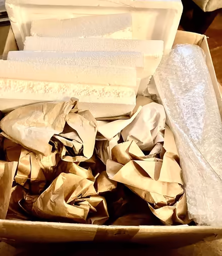 Photo of free Clean Bubblewrap Shipping Box+Paper (Englewood) #3