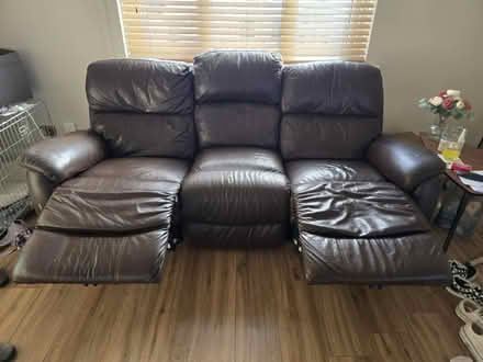 Photo of free Electric Leather recliner (Ely, CF5) #3