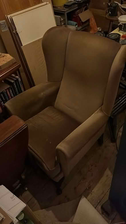 Photo of free Velvet Wing Back Chair (Ladywell SE13) #4