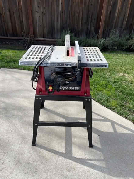 Photo of free 10” Skillsaw with stand (Livermore) #1