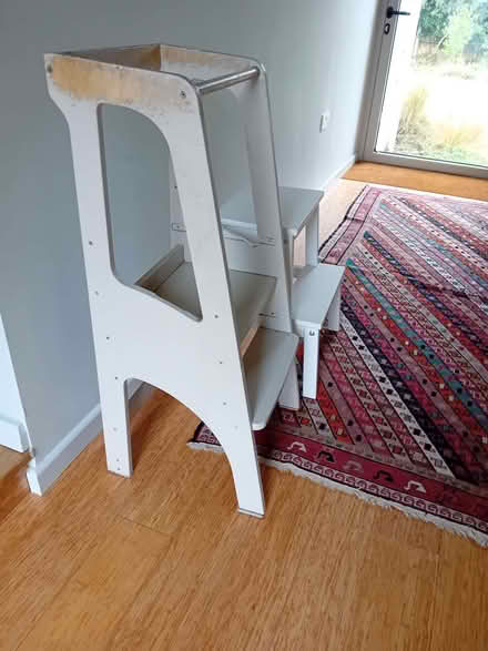 Photo of free Wood learning tower & step stool (Kirtlington OX5) #2