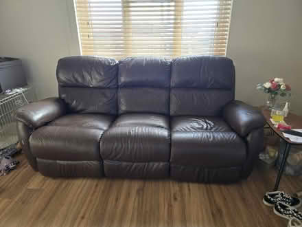 Photo of free Electric Leather recliner (Ely, CF5) #1