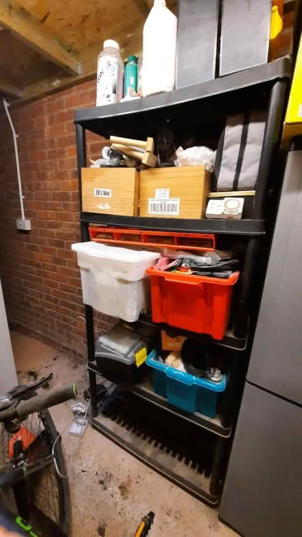 Photo of free Plastic shelving unit - 2 (Leek Wootton CV35) #1