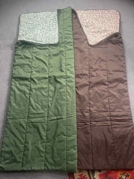 Photo of free Two Zipped Sleeping Bags (Skelton CA11) #1