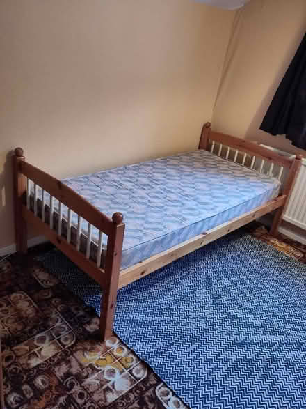 Photo of free 2 single beds and mattresses (Tinkersley DE4) #2