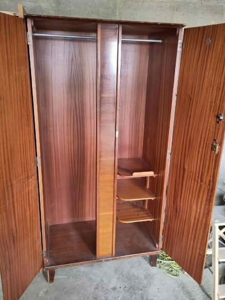 Photo of free Wooden 'Stag' wardrobe (Tinkersley DE4) #2