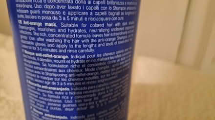 Photo of free Anti- orange hair mask RG26 (Bramley, Hants RG26) #2