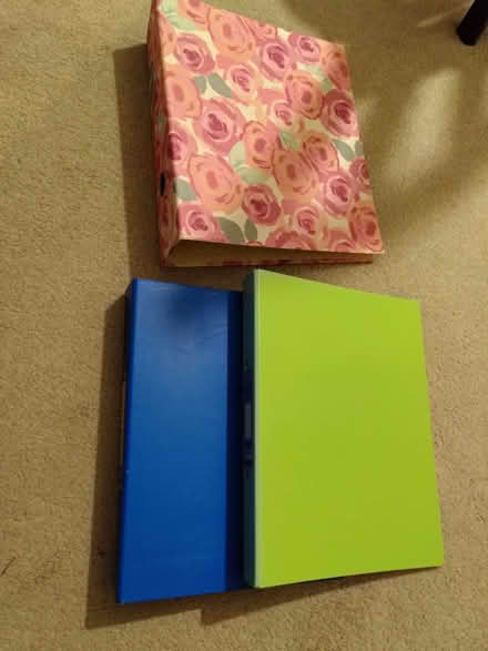 Photo of free three folders (North Woodchester GL5) #1