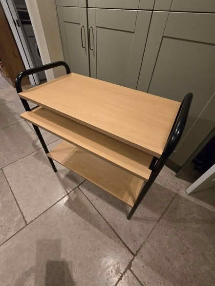 Photo of free Small desk with shelf (TW18) #1