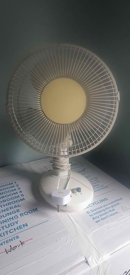 Photo of free Small desk fan (Horsham RH12) #1