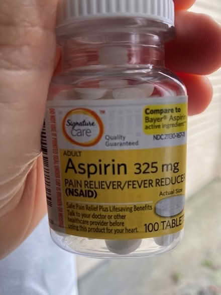 Photo of free Bottle of Aspirin -- 100 tabs (Central Seattle) #1