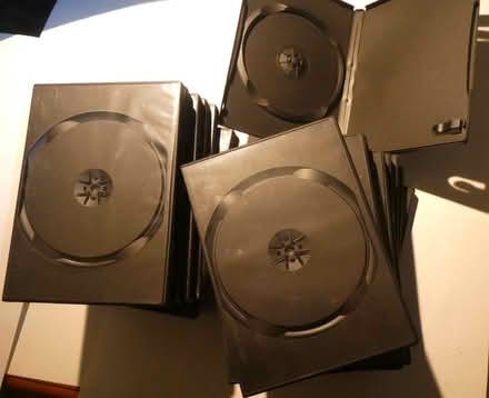 Photo of free CD / DVD cses (KT21 Ashtead Surrey) #1