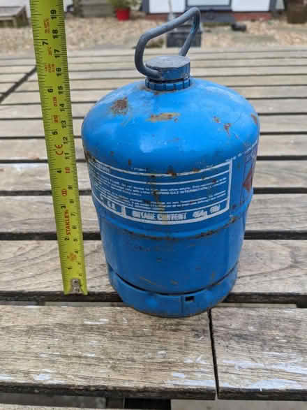 Photo of free Small Camping Gaz bottle empty (Congleton Hightown) #1