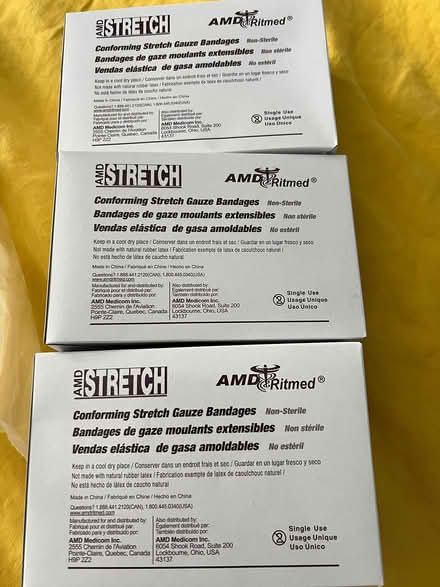 Photo of free gauze and sterile saline (Leslieville) #2