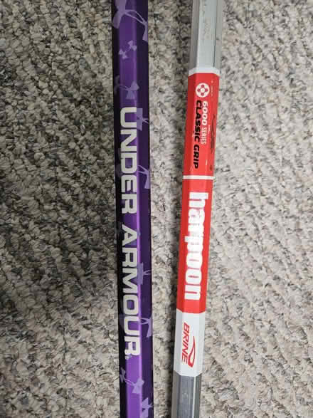 Photo of free 2 lacrosse sticks (Columbia Heights) #2