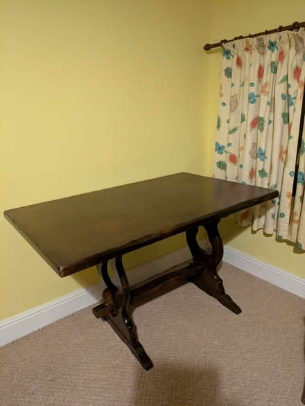 Photo of free Dark wood table (Park Central B15) #2