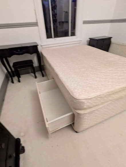 Photo of free Double divan bed with separate headboard (Park Central B15) #1