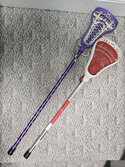 Photo of free 2 lacrosse sticks (Columbia Heights) #1