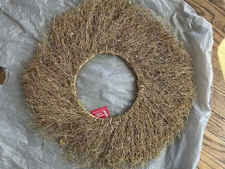 Photo of free Gold Straw Wreath (Ellicott City) #1