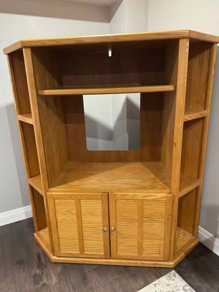 Photo of free Wood Cabinet (Courtice) #1