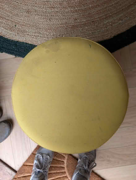 Photo of free Yellow storage pouffe (New Marston OX3) #2