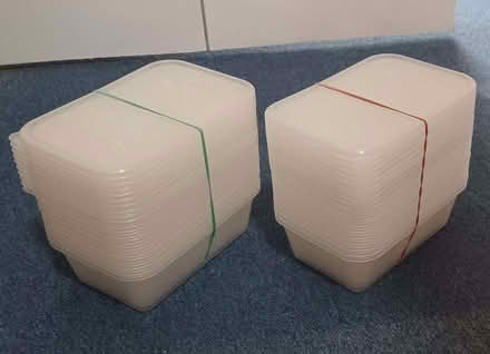 Photo of free 10 x plastic takeaway containers (deep) - 2 (Primrose LA1) #1