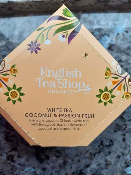 Photo of free White tea, coconut and passion fruit tea bags (Barnard's Green WR14) #1