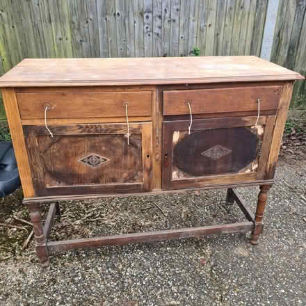 Photo of free Wooden sideboard- project (Southgate Crawley) #1