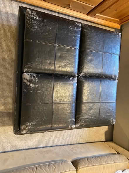 Photo of free Black Ottoman (Tiburon) #2