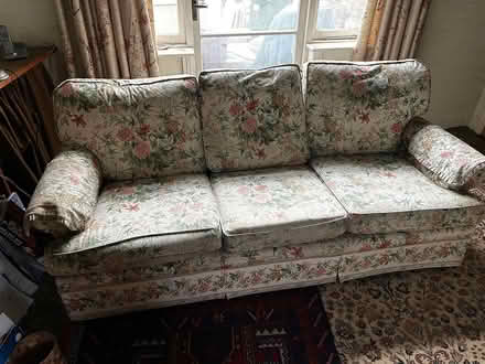 Photo of free Three piece suite (Lytchett Matravers.) #1