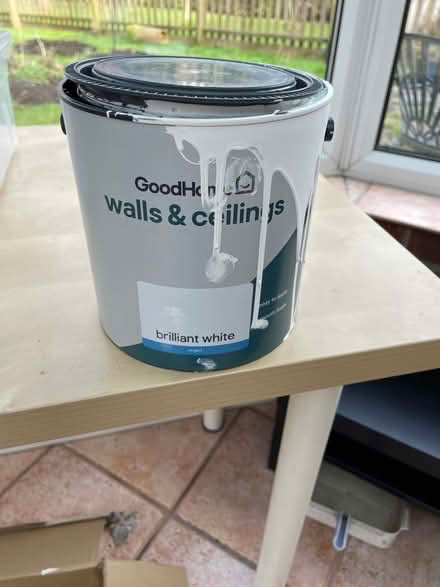 Photo of free Left over white vinyl Matt paint (Aldborough NR11) #1