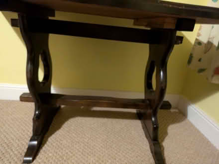 Photo of free Dark wood table (Park Central B15) #1