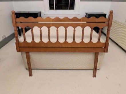 Photo of free Double divan bed with separate headboard (Park Central B15) #3