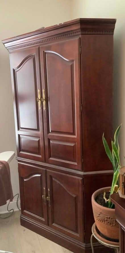 Photo of free One piece armoire (3650 Hill Acres Rd SW Atlanta) #1