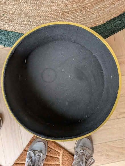 Photo of free Yellow storage pouffe (New Marston OX3) #3
