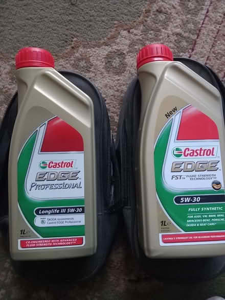 Photo of free 2 litres Castrol Edge Oil (Sawley NG10) #1