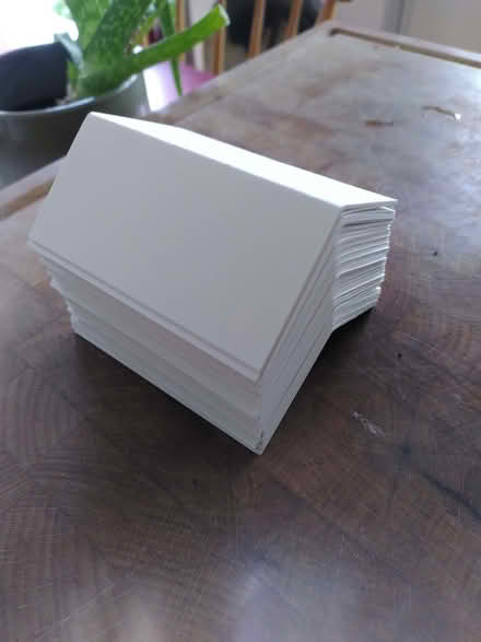 Photo of free Table/stall card labels (Northchurch HP4) #2