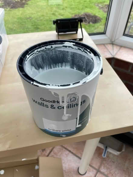 Photo of free Left over white vinyl Matt paint (Aldborough NR11) #2