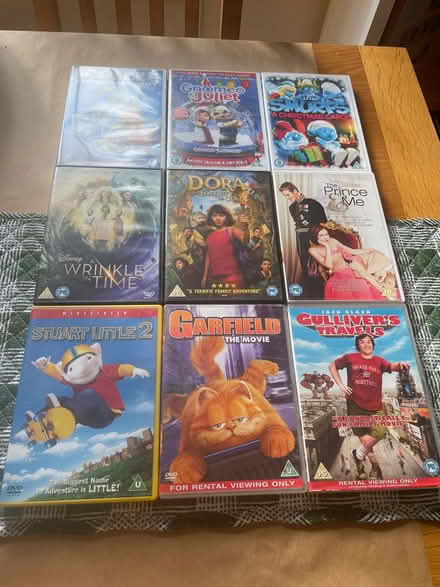 Photo of free Selection of Family DVD’s (Terrington St Clements) #1