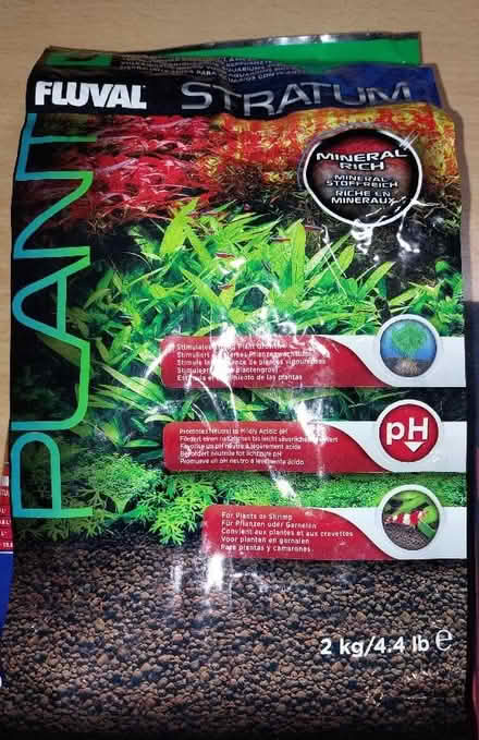 Photo of free Fluval Stratum aquarium substrate (Colshaw Farm SK9) #1