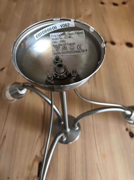 Photo of free Ceiling light (needs to be rewired) (Ely CB6) #2