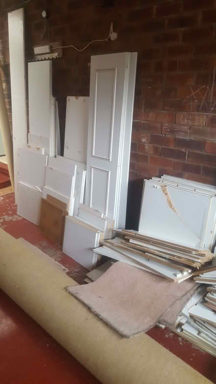 Photo of free Dismantled fitted wardrobe panels (Barton upon Irwell M30) #1