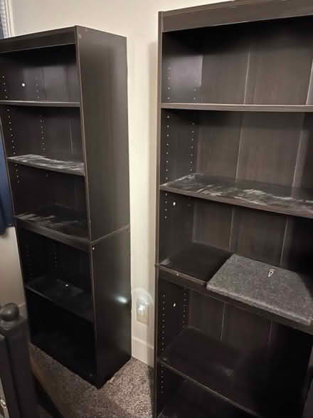 Photo of free 2 wooden bookcases (Westwood, Kalamazoo) #1