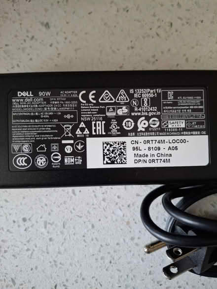 Photo of free Dell laptop charging cord (20003/RFK Stadium) #2