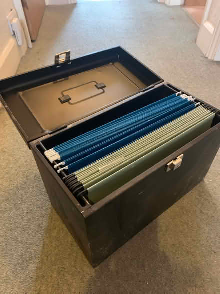 Photo of free Metal filing box (Harrogate HG1) #1