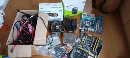 Photo of free Old computer parts and cables. (Simmondley SK13) #1