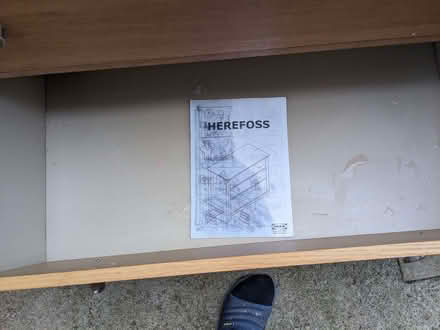 Photo of free IKEA Herefoss 3 drawer chest of drawers (Gawthorpe WF5) #3