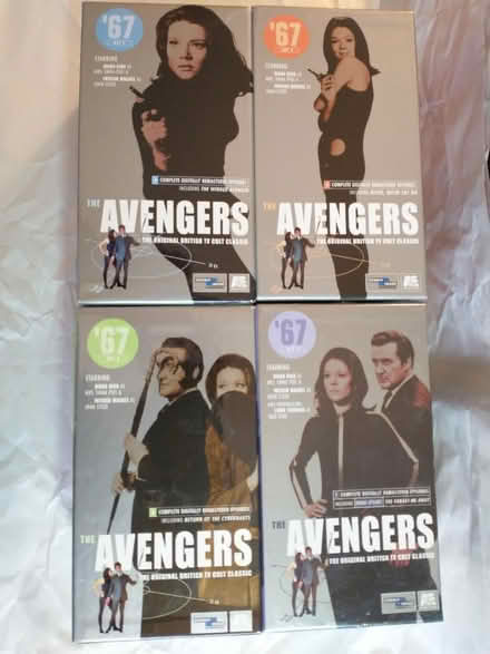 Photo of free "The Avengers" (TV Show) VHS Tapes (Saugus) #1