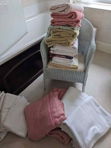 Photo of free Selection of bedding and towels (Bashall Eaves BB7) #1