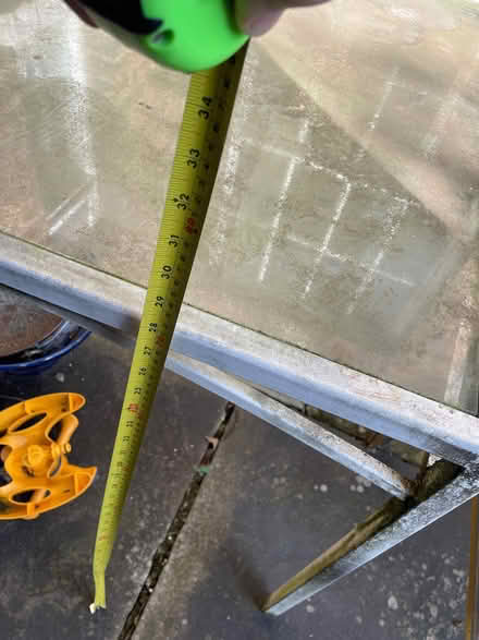 Photo of free Glass topped garden table (Barnes SW13) #3